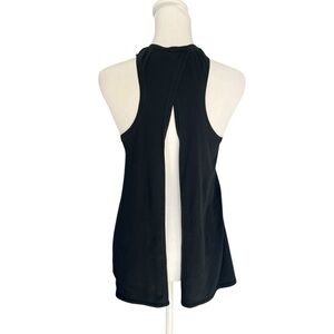 LULULEMON All Tied Up Open Back Tank Top Black Size Small